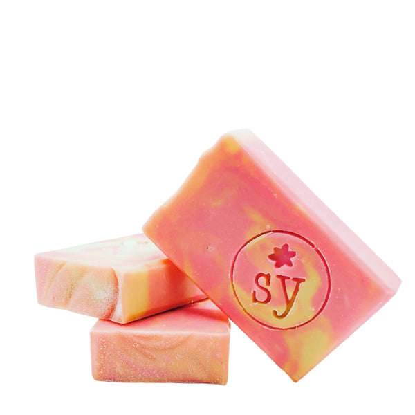 Lemon Rose Water Honey Silk Soap